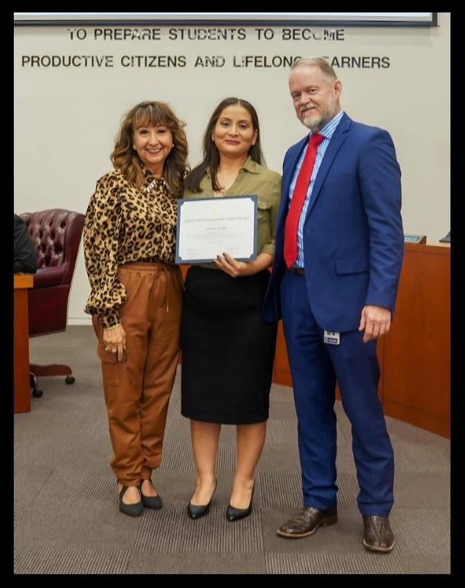 Galena Park High School Associate Principal is Awarded
